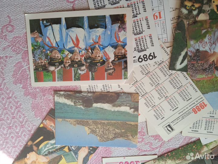 Календарики СССР