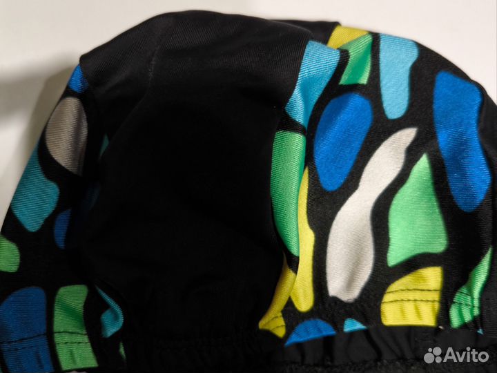 Шапочка для плавания детская тканевая