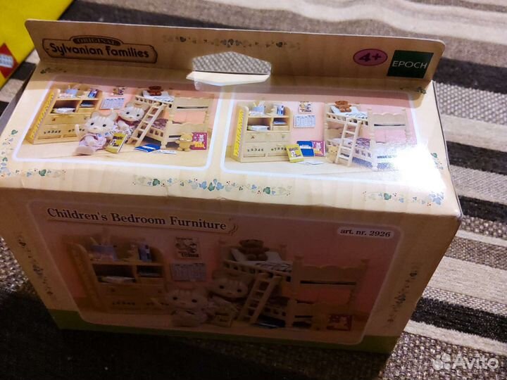 Sylvanian families детская комната новая