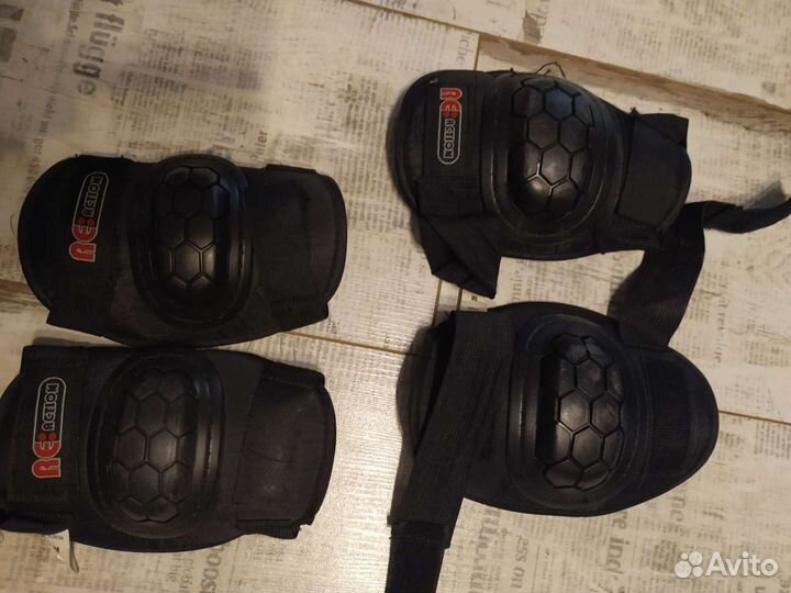 Ролики раздвижные Rea Action 33-36, защита