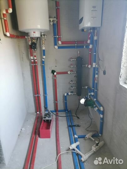 Отопление.Водяной теплый пол