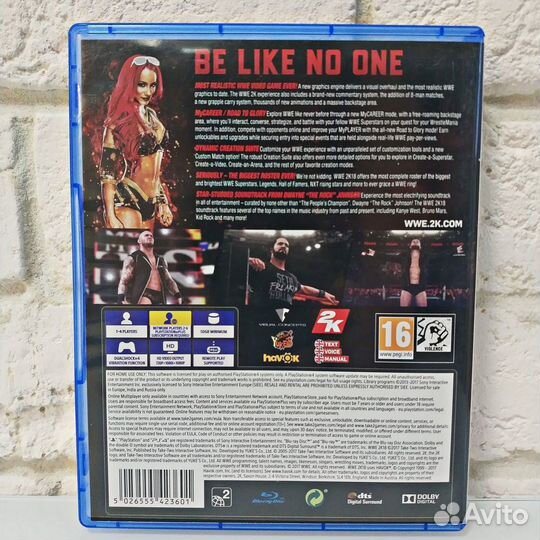WWE 2K18 PS4