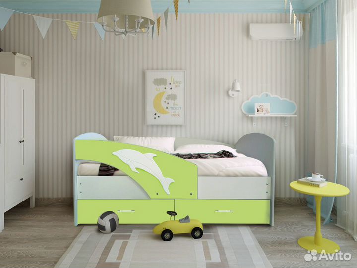 Кровать дельфин