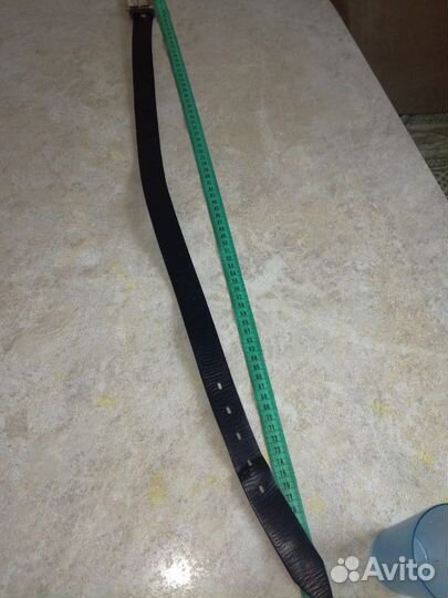 Ремень школьный кожаный