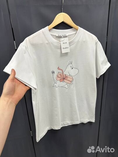 Футболка Acne Studios Moomin (новинка)oversize
