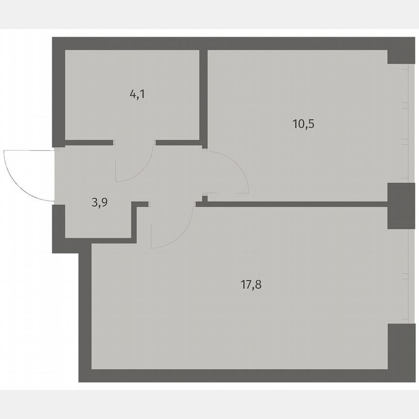 1-к. квартира, 36,4 м², 3/11 эт.