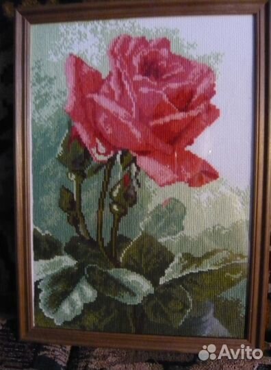 Картина вышитая крестом