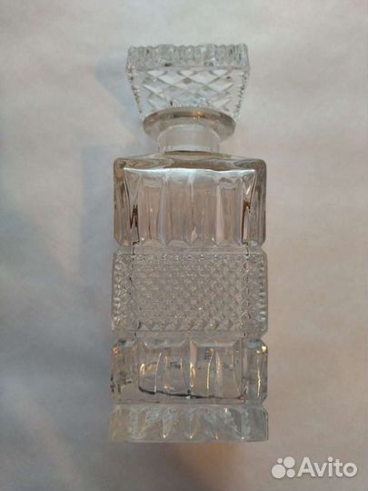 Штоф (графин). Хрусталь. Богемия. Конец 70-х