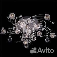 Люстра с пультом бу