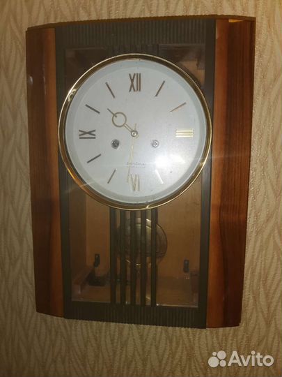 Настенные часы Янатрь с боем СССР