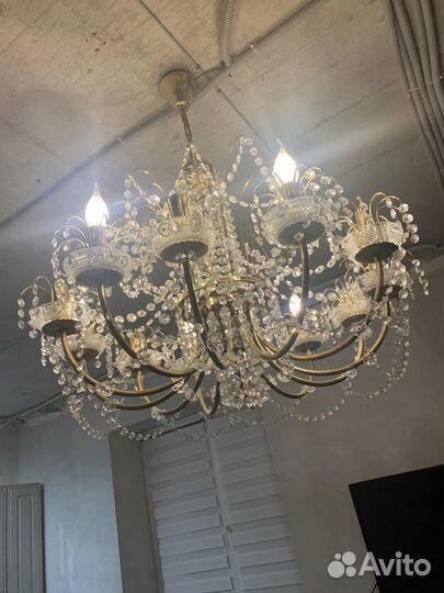 Хрустальная люстра preciosa bohemia (Чехия)