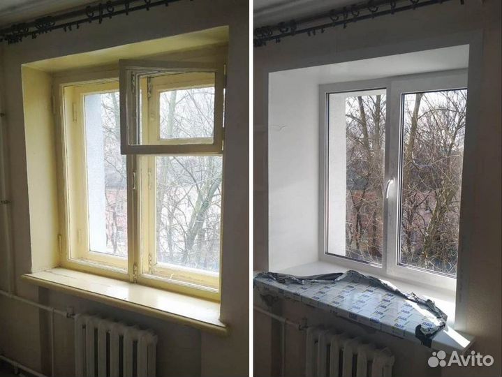 Окна пвх с установкой / монтаж пластиковых окон