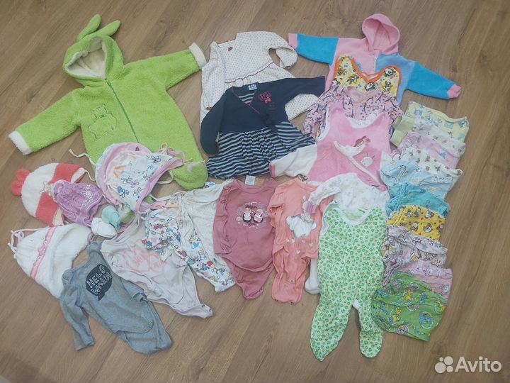 Вещи пакетом на девочку