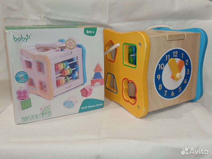 Деревянные игрушки от 0 до 3+