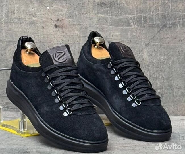 Кроссовки Ecco натуральная замша (39-44)