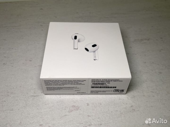 Наушники apple airpods 3 оригинал бу правый