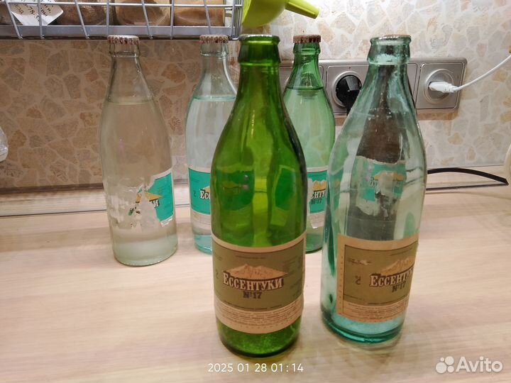 Бутылки Ессентуки СССР