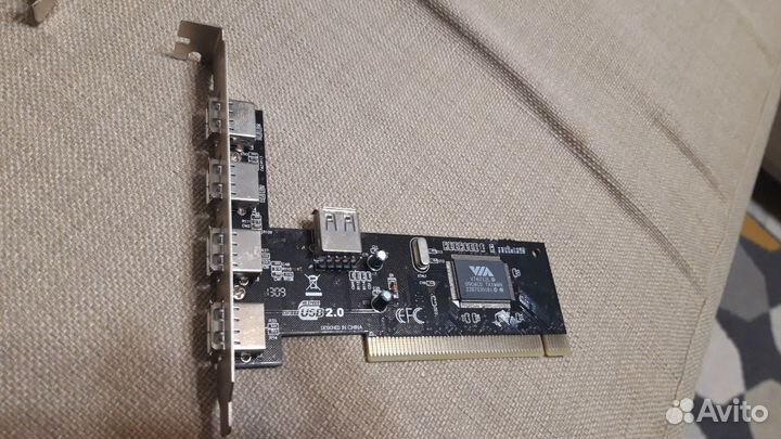 Контроллер USB PCI на 4USB 2.0