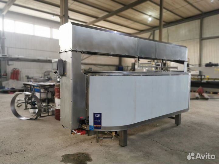 Сыродельная ванна с передвижными мешалками Лира