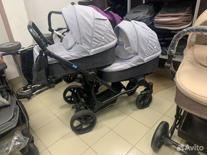 Коляска для двойни aroteam