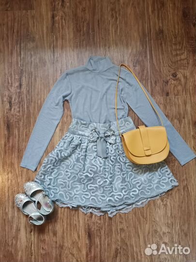 Нарядный комплект юбка и кофточка