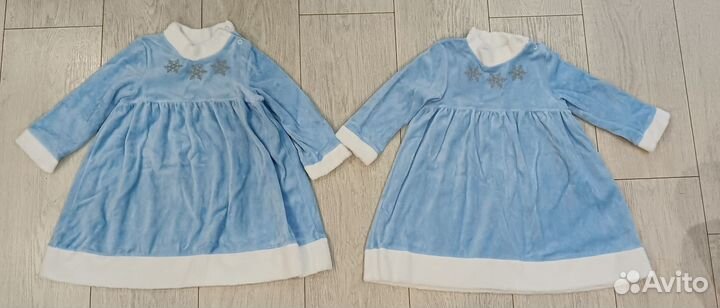 Новогодние детские платья