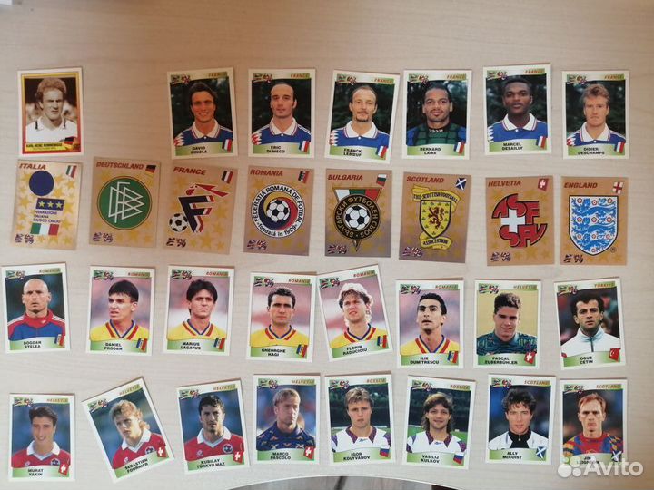 Наклейки Альбом Евро 96