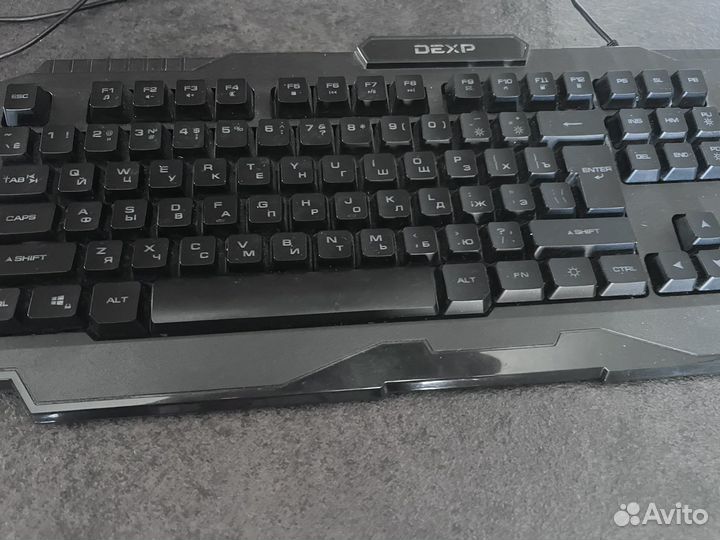 Проводная клавиатура dexp