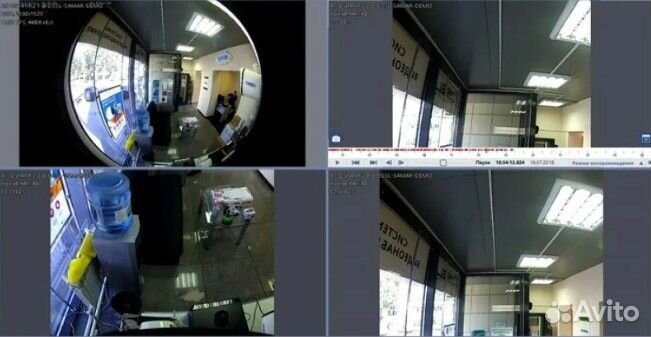 Комплект видеонаблюдения в магазин