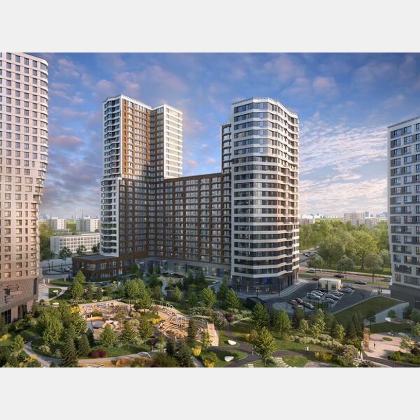 2-к. квартира, 62 м², 25/27 эт.