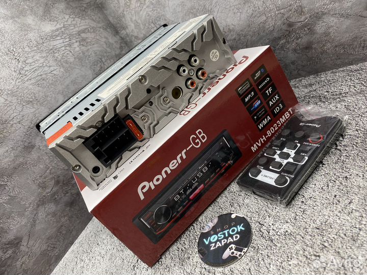 Магнитола новая Pionerr-GB 8023 с Bluetooth