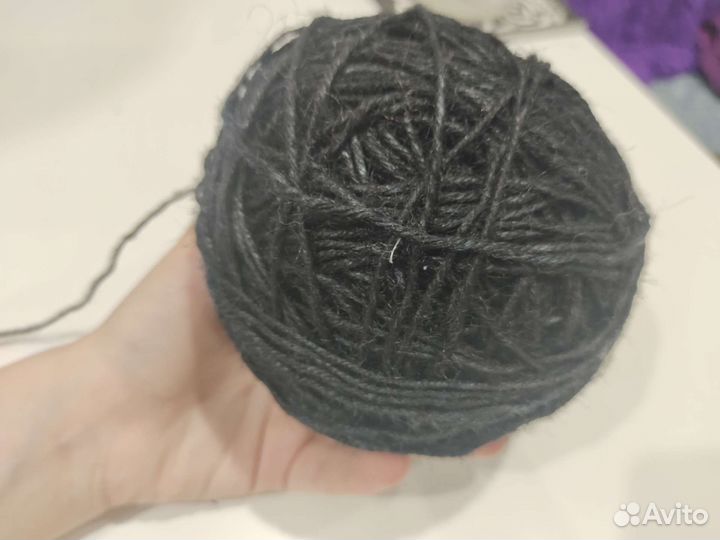 Джут черный 300-350 метров