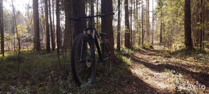 Горный велосипед merida big trail 400 рама L