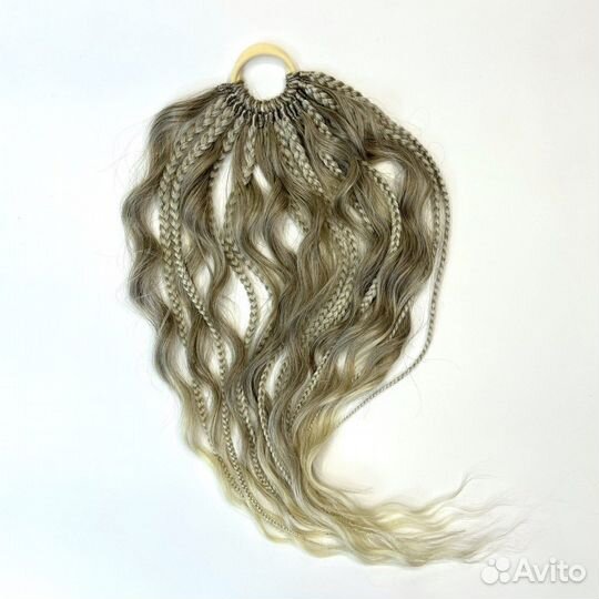 Накладной съемный хвост на резинке