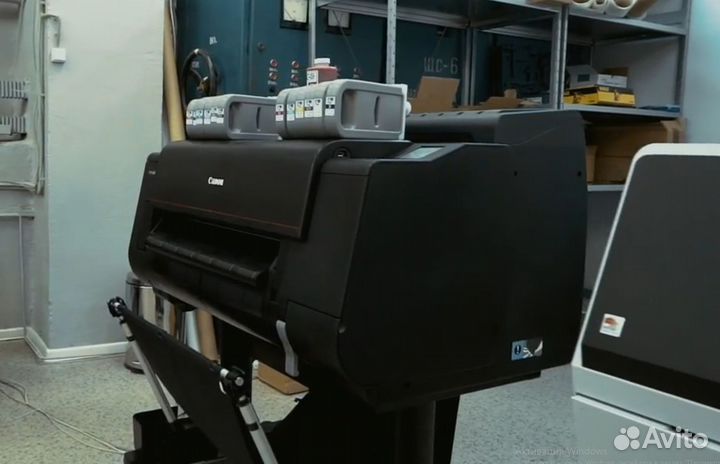 Печатный станок для холстов, плёнок, банера, бумаг