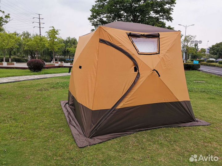 Палатка куб четырехслойная 240*240
