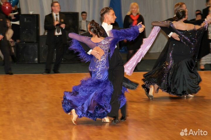 Платье для бальных танцев стандарт