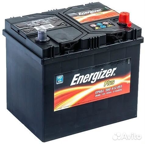 Аккумулятор energizer EP60J 232x173x225