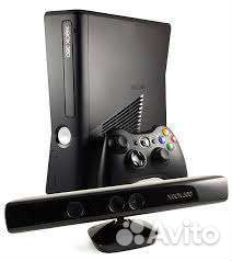 Игровая приставка xbox 360 slim + kinect