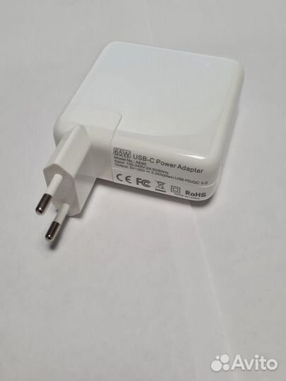 Блок питания ET DC-65USB-C White