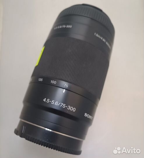 Объектив Sony 75-300mm F 4,5-5,6 A-mount б/у