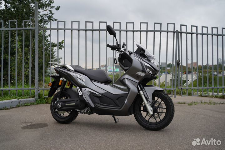 Электроскутер ECO aska F02 EcoBoost grey