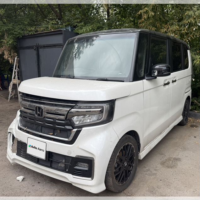 Honda N-BOX 0.7 CVT, 2020, битый, 55 005 км