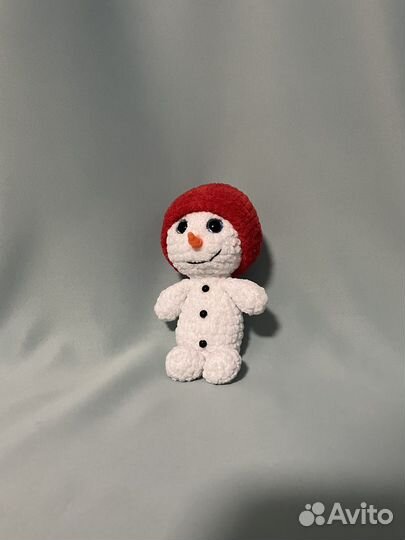 Вязаный снеговик
