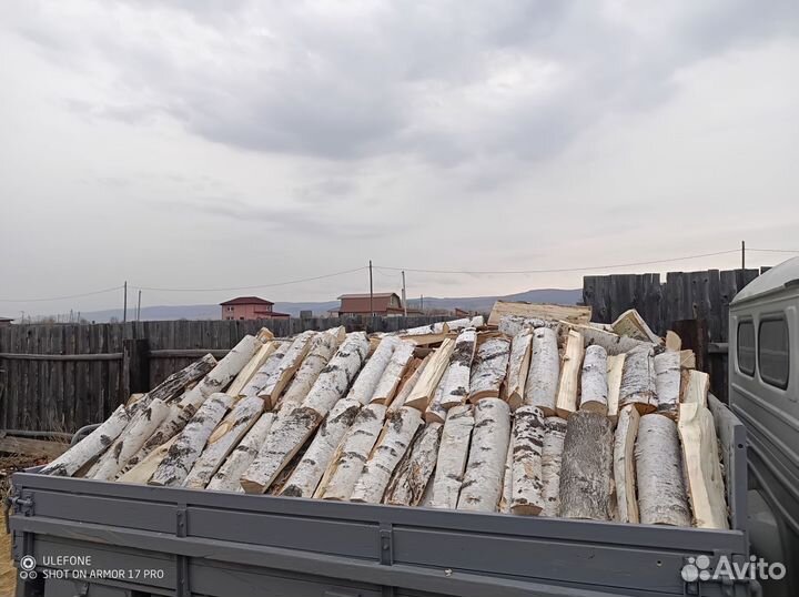Дрова березовые колотые