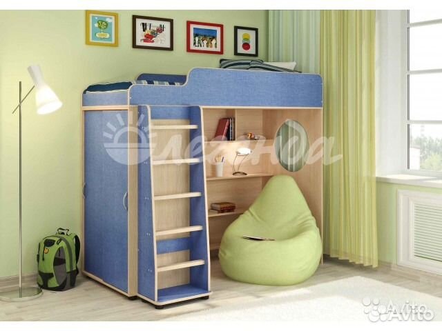Детская кровать чердак
