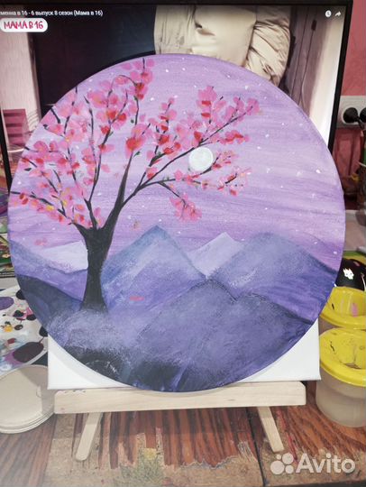 Картины акрилом на холсте