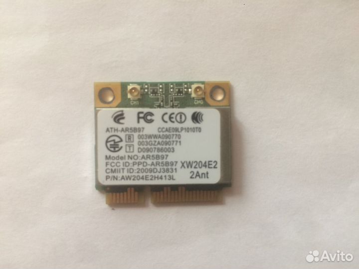 Wifi адаптер Atheros AR5B97