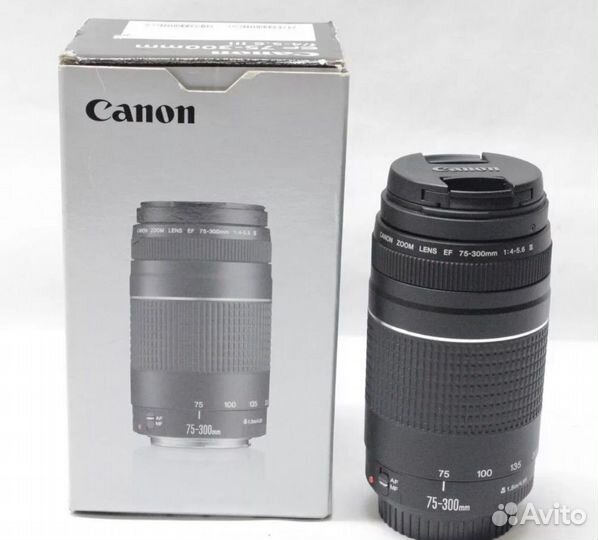 Объектив canon zoom lens EF 75-300mm 1:4-5,6