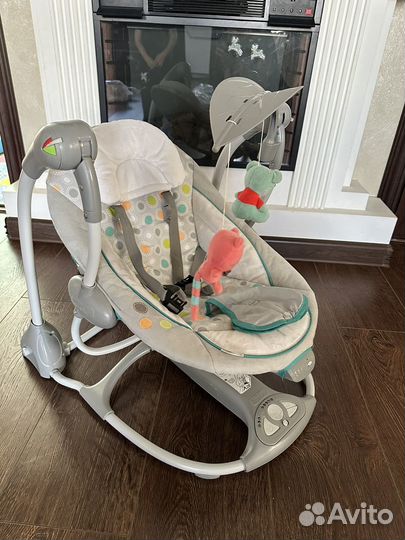 Детские качели шезлонг